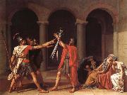 Jacques-Louis David The oath of the Horatii Germany oil painting artist
